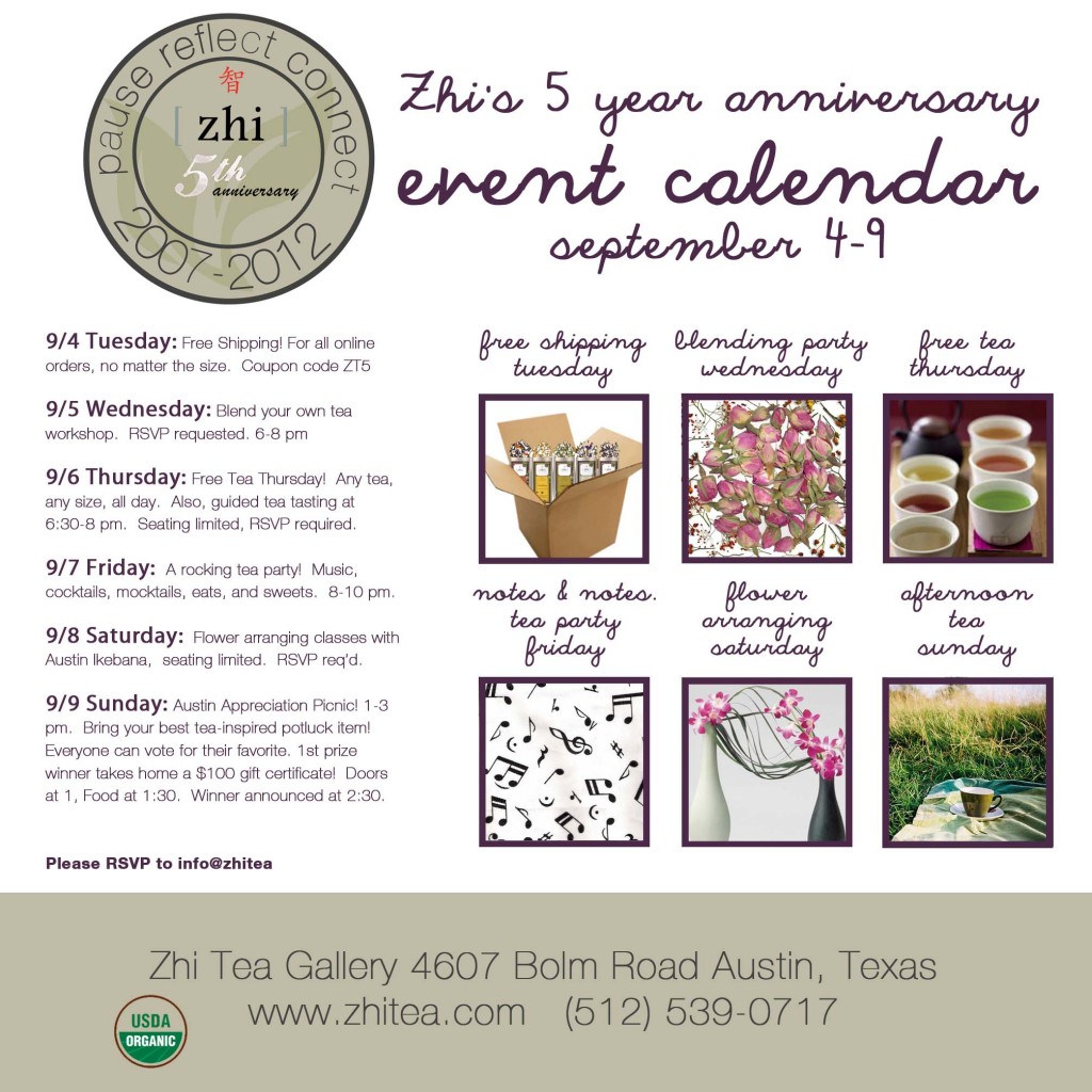 Zhi Tea Events